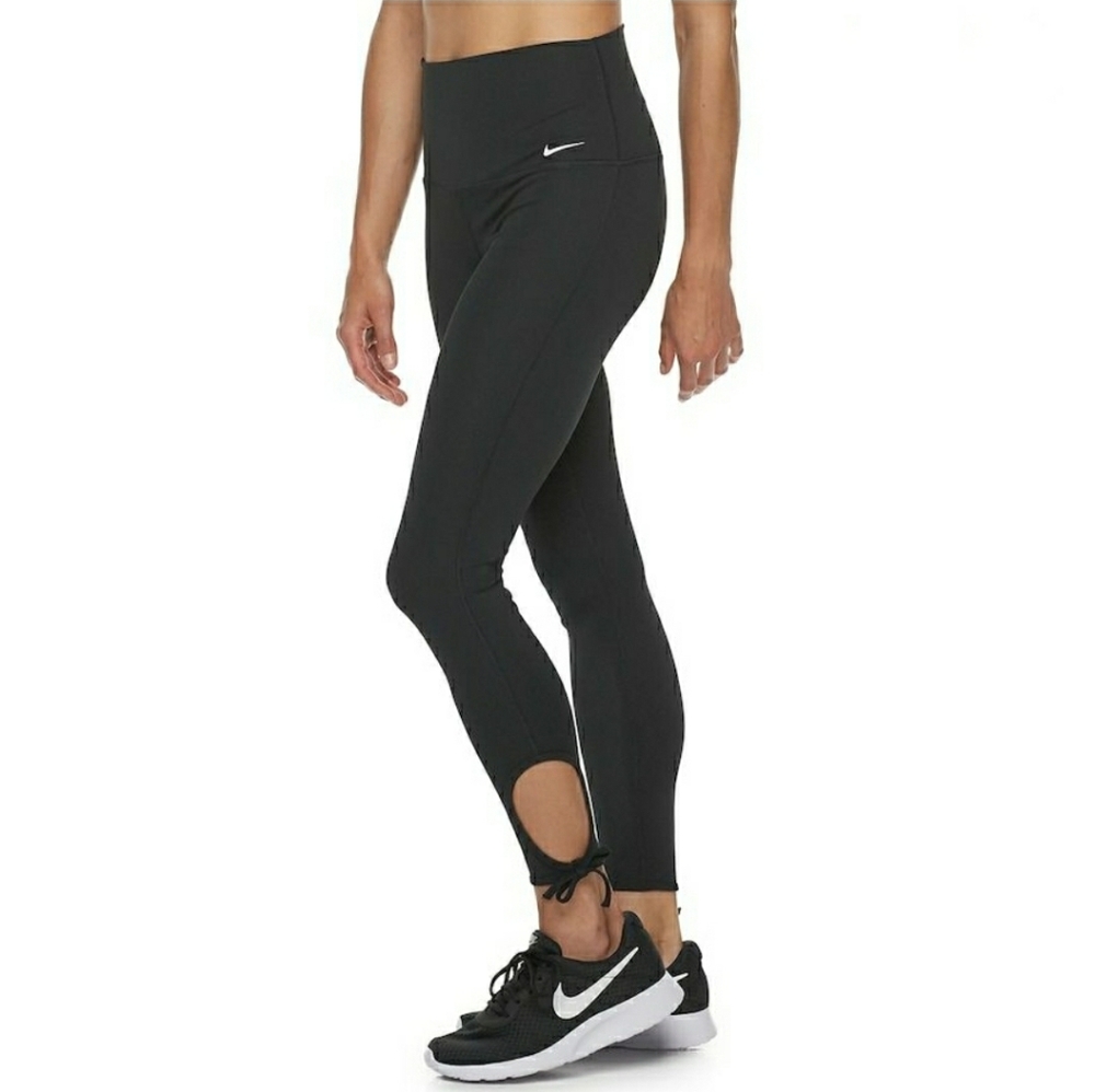 Nike Training Robbed Knot Hem Leggings